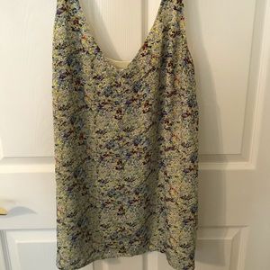 CAbi floral tank top